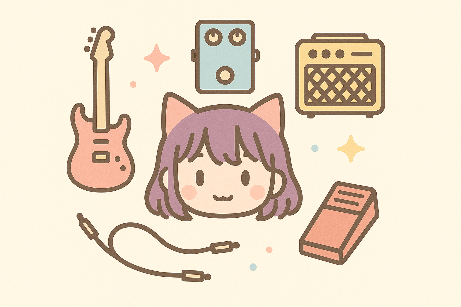 にぇかの最新ギター機材＆ルーティング表